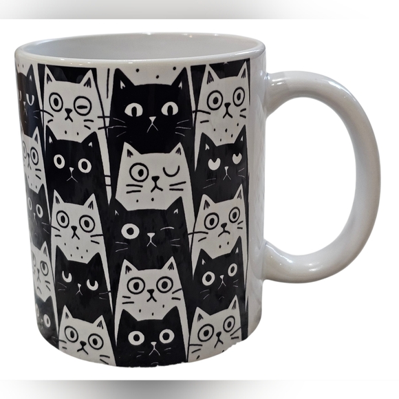 Other - Cat Coffee Mug 11oz, Double Sided " It's Fine Everything Is Fine" New, No Tags